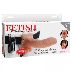   Pipedream - Fetisch Strap-on 7 - umschnallbarer Vibrator (naturfarben)
