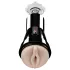PDX Cock Compressor - saugender, vibrierender Masturbator (schwarz)