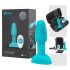 b-Vibe Rimming - Rotierender Perlen Analvibrator (Türkis)