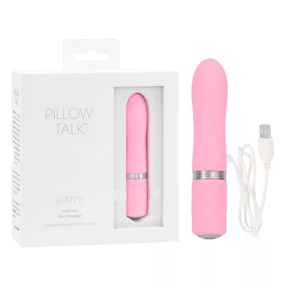 Pillow Talk Flirty - Akku-Stabvibrator (Pink)