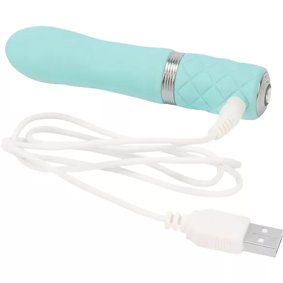Pillow Talk Flirty - Akku-Stabvibrator (türkis)