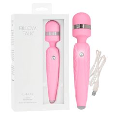 Pillow Talk Cheeky Wand - Akku-Massagestab Vibrator (Pink)