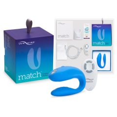   We-Vibe Match - wasserdichter, wiederaufladbarer Vibrator (blau)