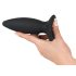 Black Velvet S - Akku Analdildo für Einsteiger - klein (schwarz)