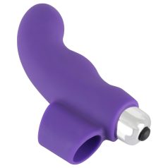 SMILE Finger - gewellter, lila Silikon-Fingervibrator SMILE Finger - gewellter, lila Silikon-Fingervibrator