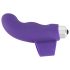 SMILE Finger - gewellter, lila Silikon-Fingervibrator