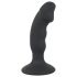 Black Velvet - Akkubetriebener Penis-Analvibrator (schwarz)