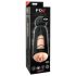 PDX Elite Mega Melker - Vibrations-Penispumpe (schwarz)