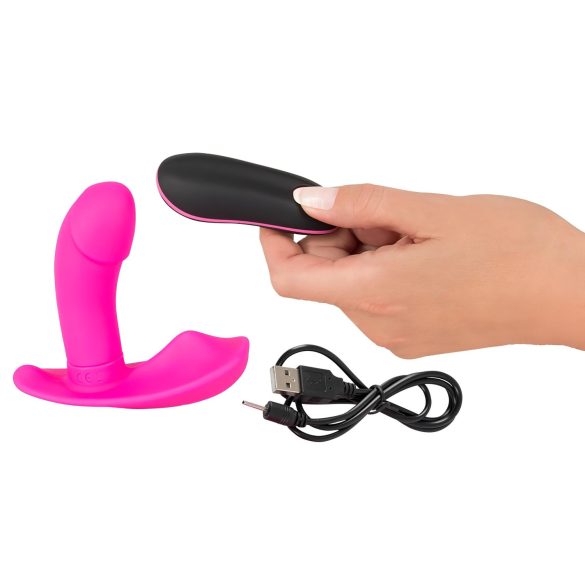SMILE Panty - Wiederaufladbarer, per Funk steuerbarer Vibrator (Pink)