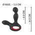 You2Toys Massager - Drehender & Wärmender Prostata-Vibrator (Schwarz)
