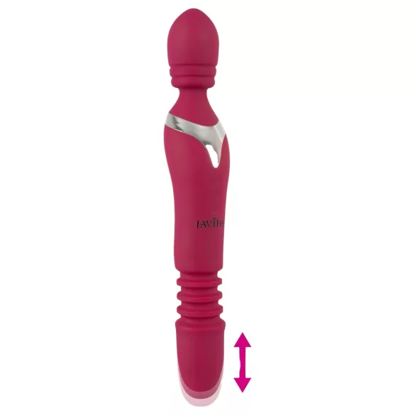 Javida Thrusting - 3in1 Massieren Vibrator (rot)