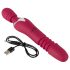 Javida Thrusting - 3in1 Massage-Vibrator (Rot)