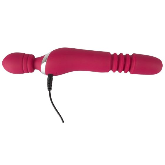 Javida Thrusting - 3in1 Massage Vibrator (Rot)