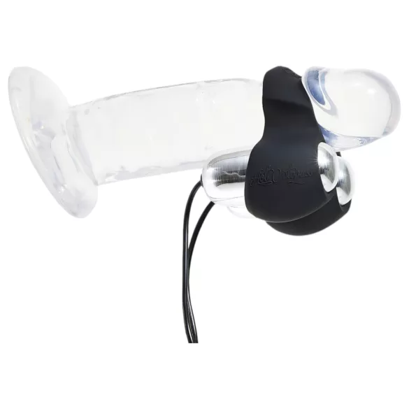HOT Octopuss JETT - 2-Motoren Eichelvibrator (schwarz)