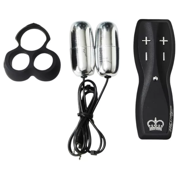 HOT Octopuss JETT - 2-Motoren Eichelvibrator (schwarz)