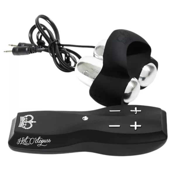 HOT Octopuss JETT - 2-Motoren Eichelvibrator (schwarz)