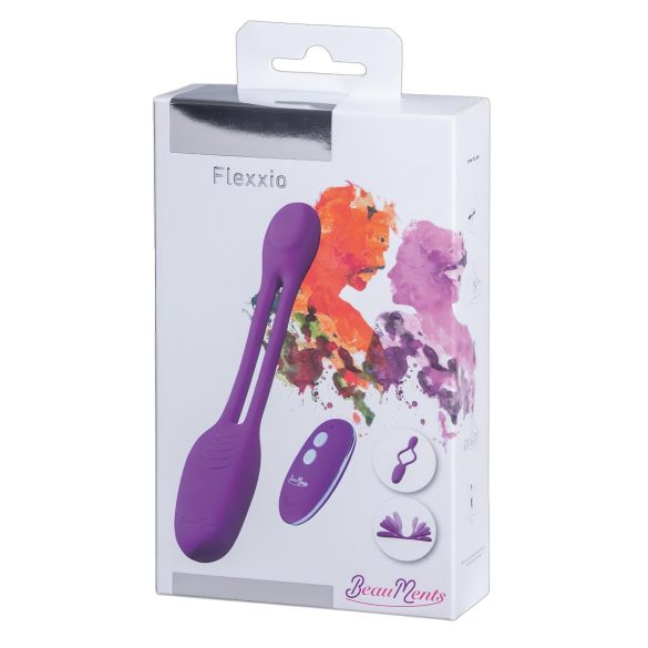 BeauMents Flexxio - 2-motoriger Paarvibrator (Lila)