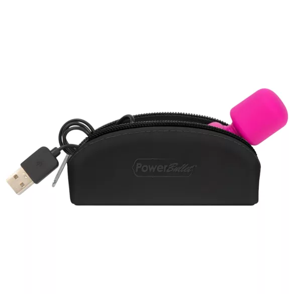 PalmPower Pocket Wand - Mini-Massagevibrator (Pink-Schwarz)