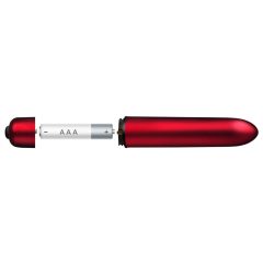   Scarlet Velvet - Mini Lippenstift-Vibrator (10 rhythmisch) - Rot