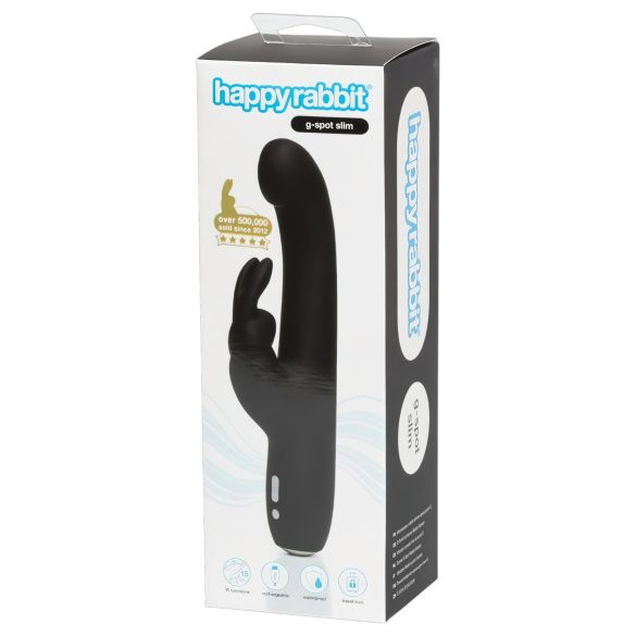 Happyrabbit G-Punkt Slim - Vibrator (schwarz)