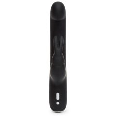   Happyrabbit G-Spot Slim - wasserdichter Vibrator mit Klitorisarm (schwarz)