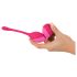 SMILE Liebeskugeln - Funk-Vibrationsei - 82g (Pink)