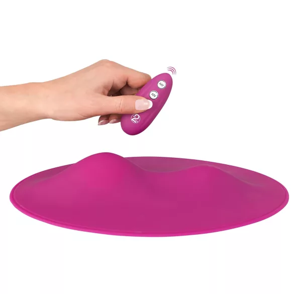 VibePad - 2-Motoren, kabelloses Kissen-Vibrator (lila)