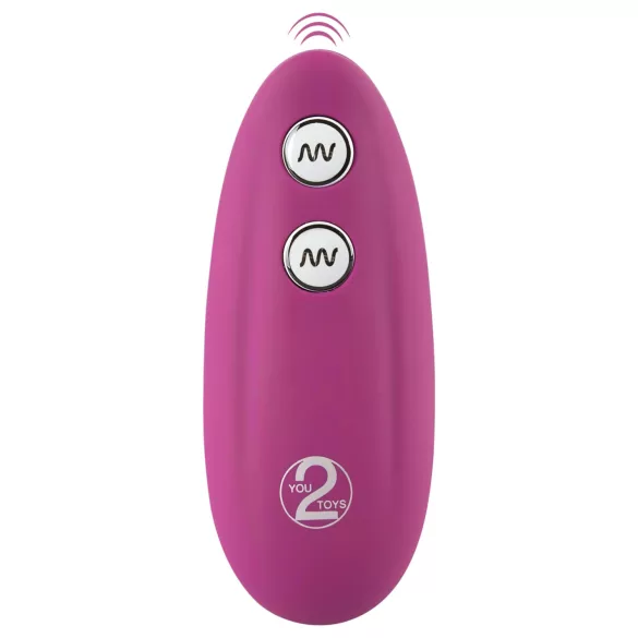 VibePad - 2-Motoren, kabelloses Kissen-Vibrator (lila)