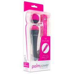   PalmPower Wand - USB-betriebener Massagevibrator mit Powerbank (pink-grau)