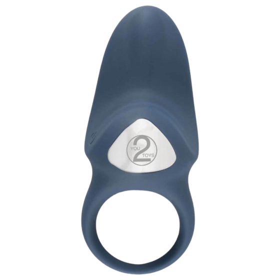 You2Toys - Cock Ring - aufladbarer vibrierender Penisring (blau)