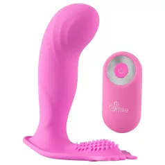   SMILE G-Spot Panty - tragbarer Akku-Vibrator mit Funkfernbedienung (pink)