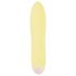 Cuties Mini Yellow - wiederaufladbarer Silikon-Stabvibrator (gelb)