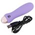 Cuties Mini Purple - Wiederaufladbarer, Silikonstab-Vibrator (Lila)