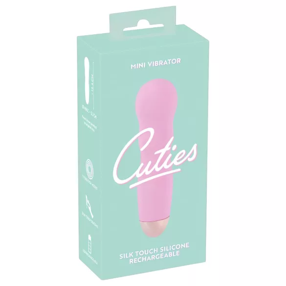 Cuties Mini Rose - Akku-Wellenvibrator (Pink)