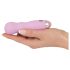 Cuties Mini Rose - Wellenvibrator, wiederaufladbar (Pink)