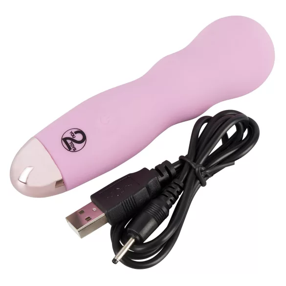 Cuties Mini Rose - Akku-Wellenvibrator (Pink)