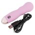 Cuties Mini Rose - Wellenvibrator, wiederaufladbar (Pink)