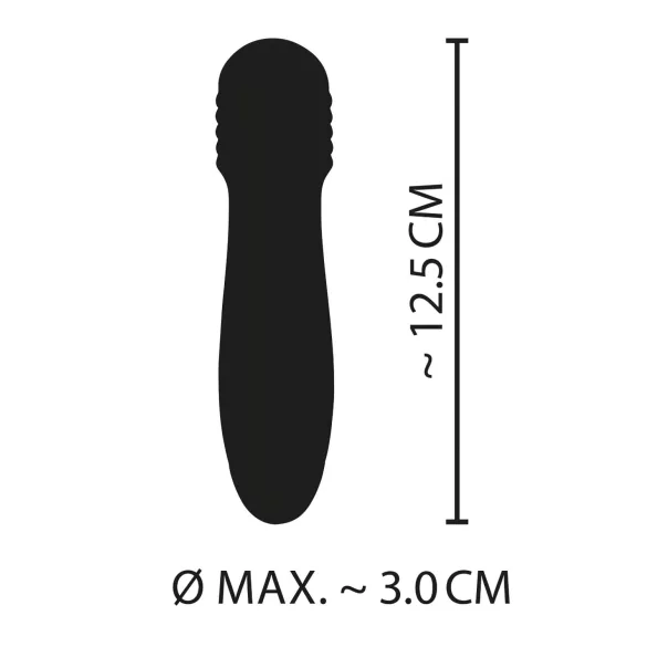 You2Toys - Cuties Mini Wand - wiederaufladbarer, Mini-Massagevibrator (grün)