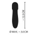 You2Toys - Cuties Mini Wand - wiederaufladbarer, Mini-Massagevibrator (grün)