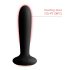 Svakom Primo - Wiederaufladbarer, wasserdichter, beheizter Anal-Vibrator (Schwarz)