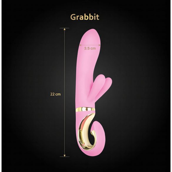 G-Vibe GRabbit - Akkus G-Punkt-Vibrator mit 3 Motoren (Pink)