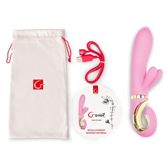 G-Vibe GRabbit - Akkus G-Punkt-Vibrator mit 3 Motoren (Pink)