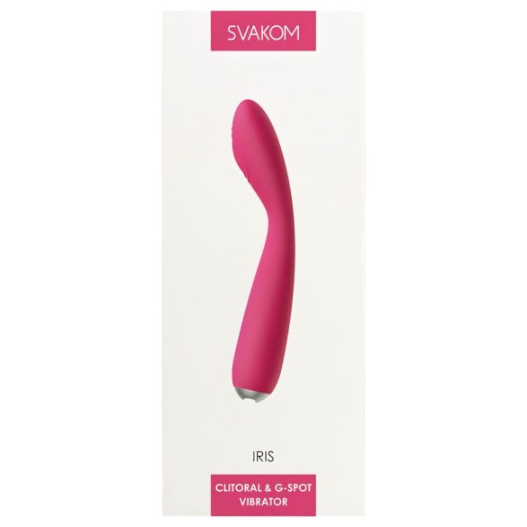 Svakom Iris - Aufladbarer wasserdichter G-Punkt-Vibrator (rot)