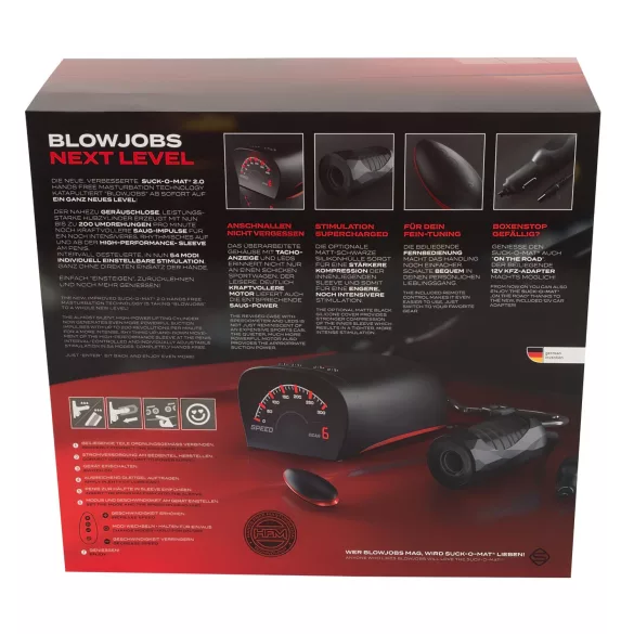 Suck-O-Mat 2.0 - Netzbetriebener Super-Masturbator