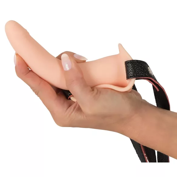 You2Toys - Strap-On - Wiederaufladbarer, Hautfarbener Vibrator zum Anschnallen