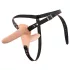 You2Toys - Strap-On - anlegbarer Doppelvibrator (natur)