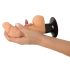 Natur Skin M - Hautähnlicher Vibrator mit Saugnapf (natur)