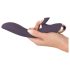 Javida - Wasserdichter Vibrator mit Klitorsauger (Lila)