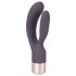 You2Toys Elegant Double - Akku Vibrator mit Klitorisarm (Lila)
