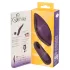 SMILE Panty - tragbarer, akkubetriebener Funk‑Vibrator für den Slip (lila)